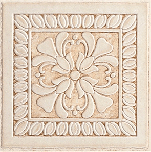 Del Conca TR Calliope Decor A Giallo Chiaro 20x20 см Декор