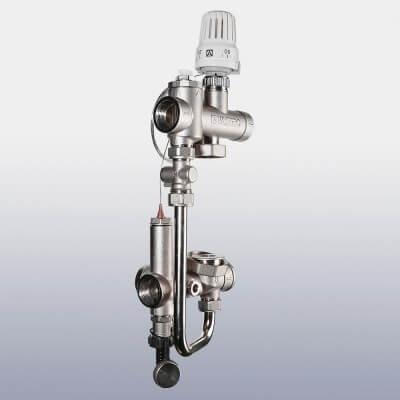 Valtec Valmix 200 мм, 130 мм Насосно-смесительный узел для теплого пола