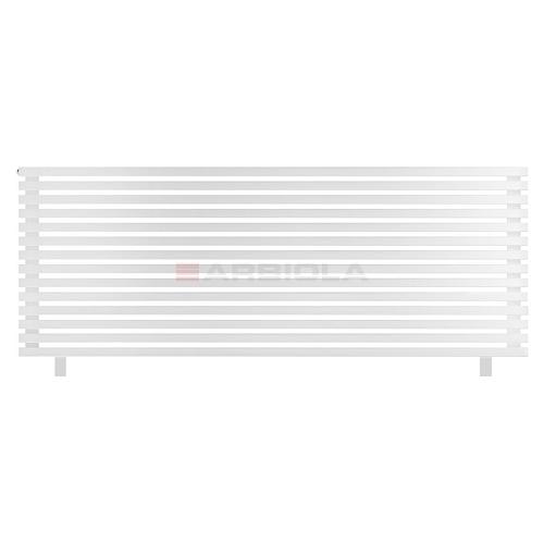 Arbiola Gorizont Ritmo HZ 2200-40-14 секций белый горизонтальный  радиатор c боковым подключением (на ножках)