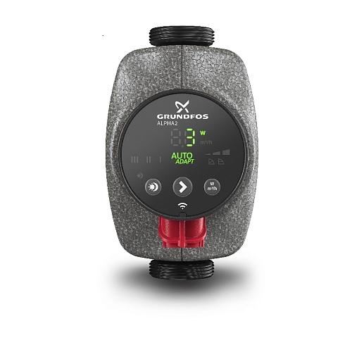 Grundfos ALPHA2 25-40 (с гайками) Циркуляционный насос 