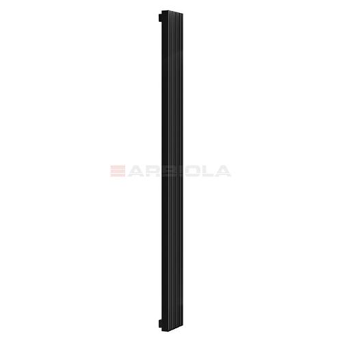Arbiola Mono H 2000-60-09 секции черный вертикальный радиатор c боковым подключением