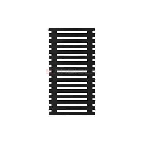 Arbiola Gorizont Ritmo H 600-40-16 секций чёрный горизонтальный  радиатор c боковым подключением