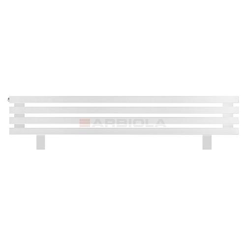 Arbiola Gorizont Ritmo HZ 1200-40-04 секции белый горизонтальный  радиатор c боковым подключением (на ножках)