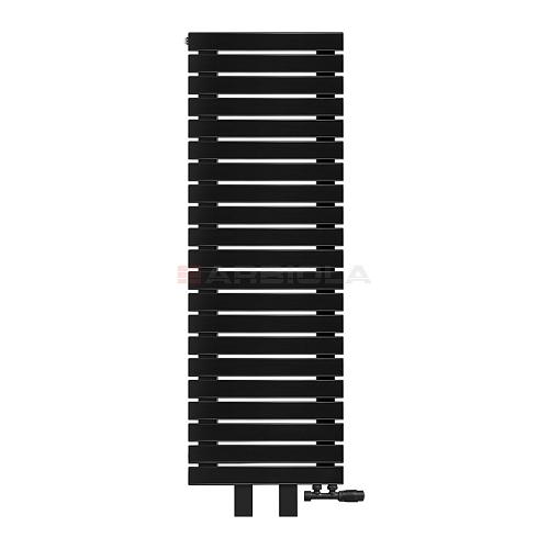 Arbiola Gorizont Liner VZ 600-36-21 секции черный горизонтальный радиатор c нижним подключением с ножками
