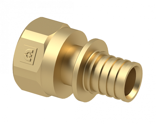 SPL Муфта переходная ВР 16х3/4 для труб из сшитого полиэтилена