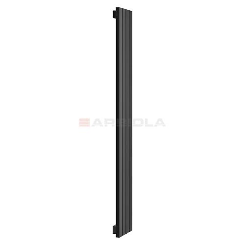 Arbiola Liner H 1800-36-13 секции черный вертикальный радиатор c боковым подключением