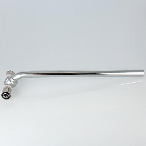 Valtec 15 мм, 20х15х20, 70 см Пресс-фитинг - тройник с хромированной трубкой