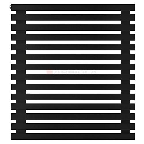 Arbiola Gorizont Ritmo H 750-40-14 секций чёрный горизонтальный  радиатор c боковым подключением