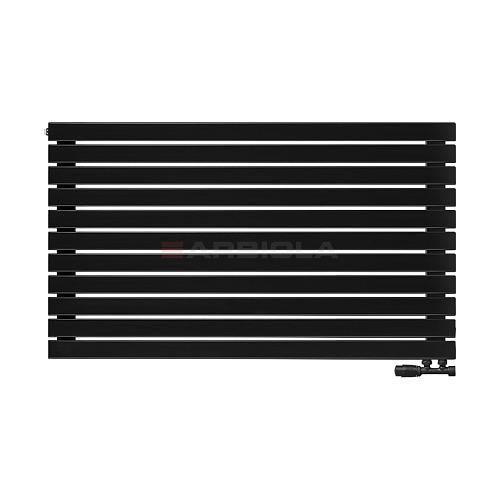 Arbiola Gorizont Liner V 1250-36-11 секции черный горизонтальный радиатор c нижним подключением