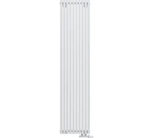 КЗТО QUADRUM 30 V 1-1750-10 R RAL1T104S9016 Радиатор (белый муар) с нижним подключением