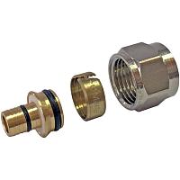 STOUT Фитинг 16х2,6x3/4" компрессионный для труб PEX-AL-PEX