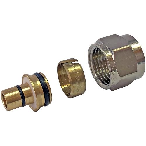 STOUT Фитинг 16х2,6x3/4" компрессионный для труб PEX-AL-PEX