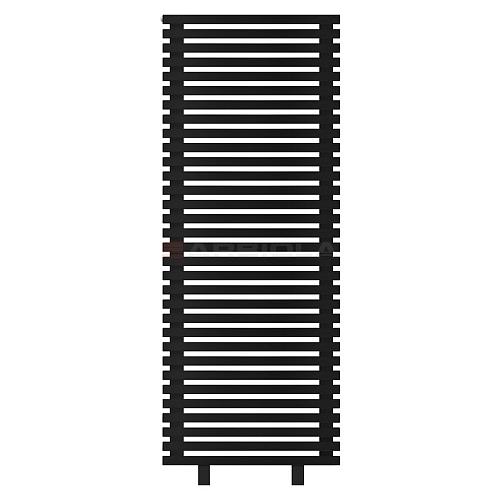 Arbiola Gorizont Ritmo HZ 700-40-32 секции чёрный горизонтальный  радиатор c боковым подключением (на ножках)