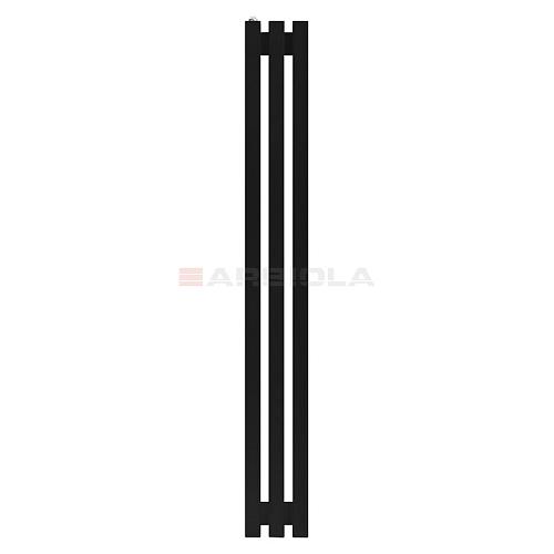  Arbiola Ritmo H 1000-40-03 секции черный вертикальный радиатор c боковым подключением