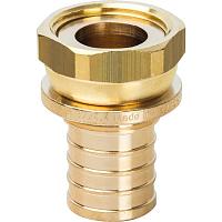 STOUT Переходник 32xG 1" с накидной гайкой для труб из сшитого полиэтилена аксиальный