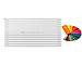 Arbiola Gorizont Iris H 1500-42-13 секции цветной горизонтальный радиатор c боковым подключением