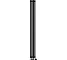 КЗТО QUADRUM 30 V 1- 1750-4 R RAL1T103S9005 Радиатор (черный матовый муар) с нижним подключением