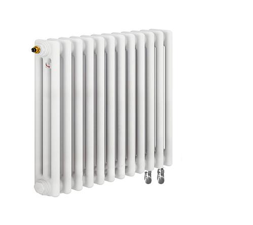 Zehnder Charleston Completto 3057/12 секций V001 1/2 RAL 9016 нижнее подключение