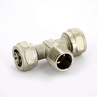 Tiemme Тройник с наружной резьбой 16x1/2x16