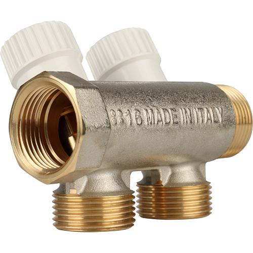 SMB 6851 343402 Stout Коллектор распределительный 3/4", 2 отвода 3/4"ЕК