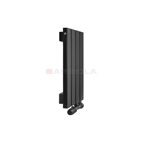 Arbiola Liner V 500-36-28 секции черный вертикальный радиатор c нижним подключением