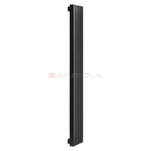 Arbiola Compact H 1800-63-07 секции черный вертикальный радиатор c боковым подключением