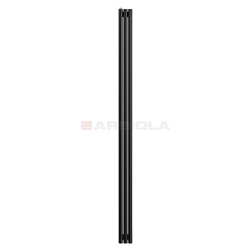 Arbiola Iris 42 H 2500-42-03 секции черный вертикальный радиатор c боковым подключением