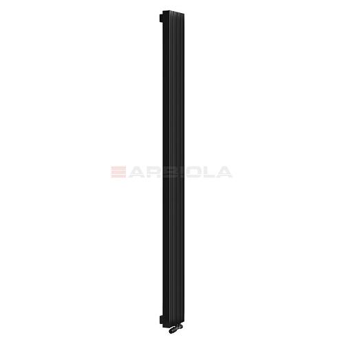Arbiola Mono V 2200-60-16 секции черный вертикальный радиатор c нижним подключением