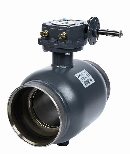 Кран шаровой RJIP Premium WW DN125 PN25 GF (приварной, под привод, стандартный проход) 065N0147R