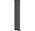 КЗТО QUADRUM 30 V 2- 1750-8 U RALTP26X-M215249005 Радиатор (структурный шелк черный) с нижним подключением