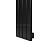 Arbiola Liner H 700-36-11 секции черный вертикальный радиатор c боковым подключением