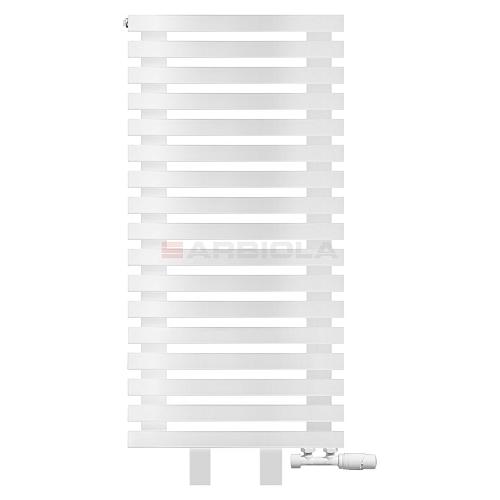 Arbiola Gorizont Ritmo VZ 500-40-17 секций белый горизонтальный  радиатор c нижним подключением (на ножках)
