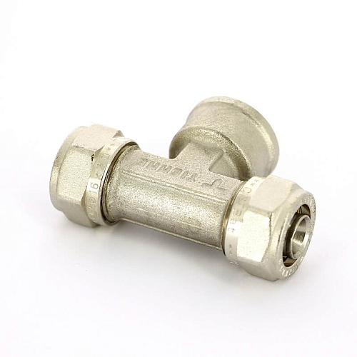 Tiemme Тройник с внутренней резьбой 16x1/2x16