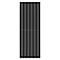 Arbiola Mono H 2500-60-14 секции черный вертикальный радиатор c боковым подключением