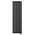 Arbiola Iris 42 V 2500-42-14 секции черный вертикальный радиатор c нижним подключением