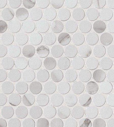 Fap Ceramiche Roma Round Statuario Mosaico 29.5x32.5 см