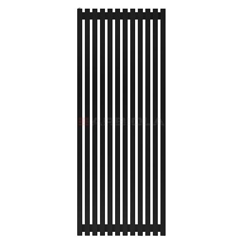  Arbiola Ritmo H 1750-40-12 секции черный вертикальный радиатор c боковым подключением