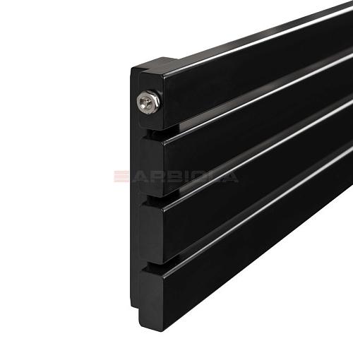 Arbiola Gorizont Liner H 700-36-18 секции черный горизонтальный радиатор c боковым подключением