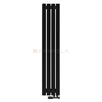 Arbiola Mono V 1200-60-04 секции черный вертикальный радиатор c нижним подключением