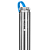 Aquario ASP7B-40-100BE (2HP) скважинный насос