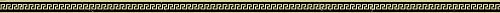 Versace Emote Listello Metallo Greca Nero Amasanta/Oro 2x78 см Карандаш