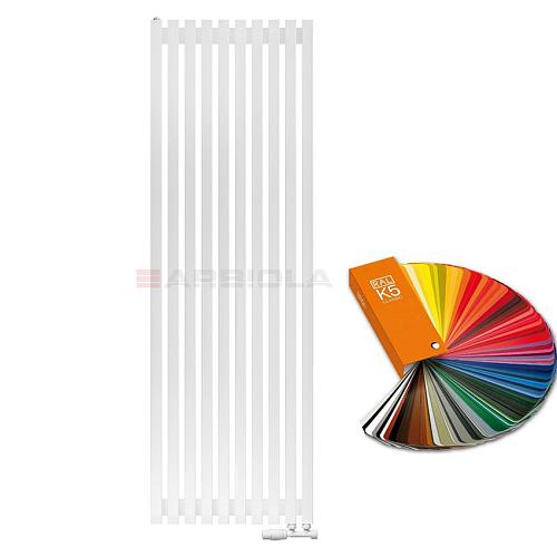 Arbiola Ritmo V 1500-40-10 секции цветной вертикальный радиатор c нижним подключением