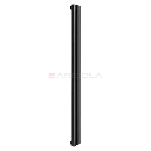 Arbiola Compact H 2500-63-14 секции черный вертикальный радиатор c боковым подключением