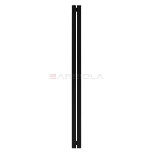Arbiola Mono H 1800-60-02 секции черный вертикальный радиатор c боковым подключением