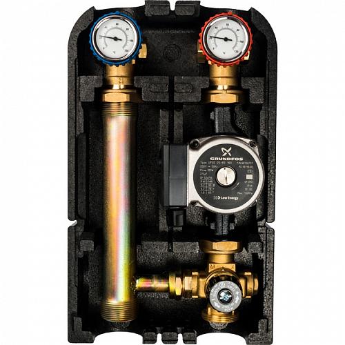 Stout Насосная группа со смесителем 1"с насосом Grundfos UPSO 25-65