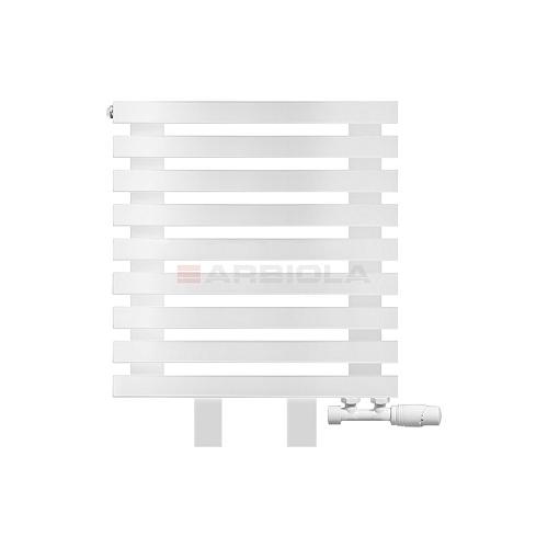 Arbiola Gorizont Ritmo VZ 600-40-09 секций белый горизонтальный  радиатор c нижним подключением (на ножках)
