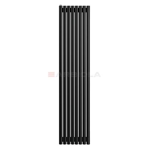 Arbiola Iris 42 H 1500-42-08 секции черный вертикальный радиатор c боковым подключением