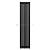 Arbiola Iris 42 H 1500-42-08 секции черный вертикальный радиатор c боковым подключением