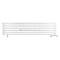 Arbiola Gorizont Ritmo VZ 1750-40-07 секций белый горизонтальный  радиатор c нижним подключением (на ножках)
