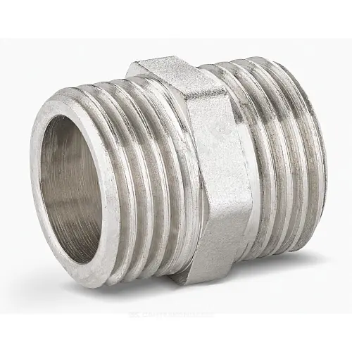 LD Pride Ниппель DN50 (2") НР/НР латунь никель